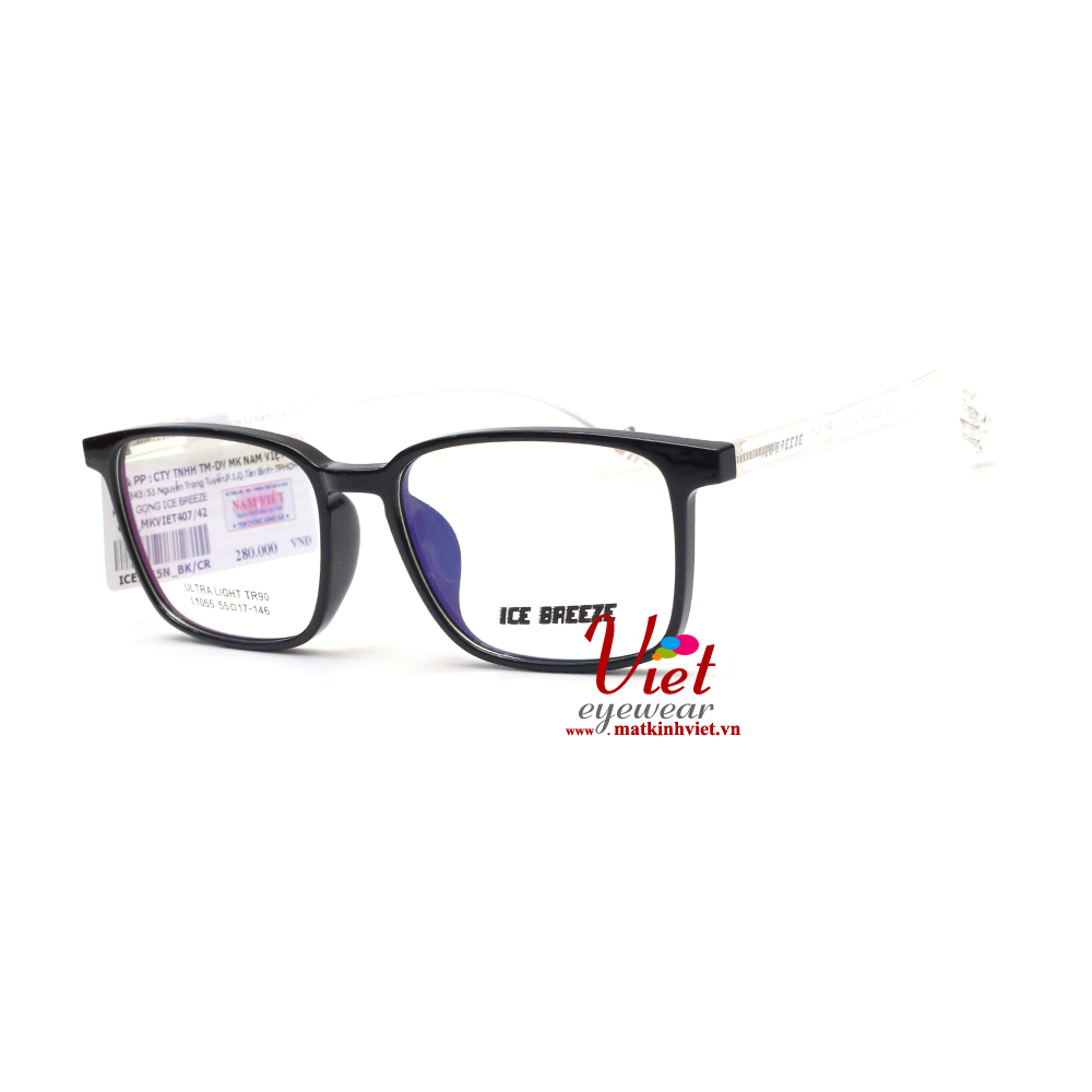 Gọng kính ICE BREEZE I1055 BK-CR